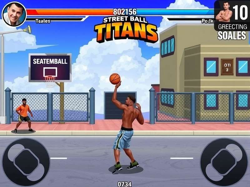 Street Ball Titans Gameplay Screenshot